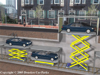 Illustration for article titled Robotic Car Park Gallery